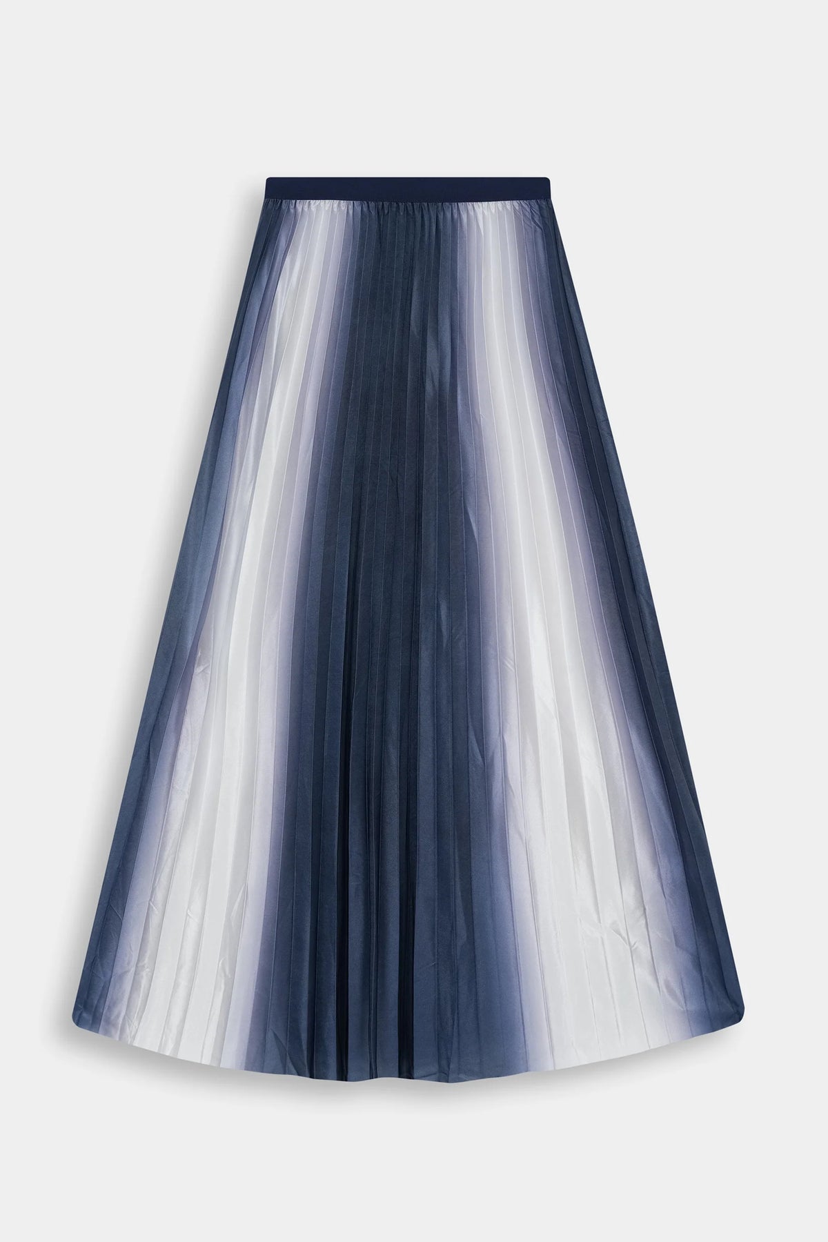 Ladies Imported skirt blue white Multi Color 2453# R