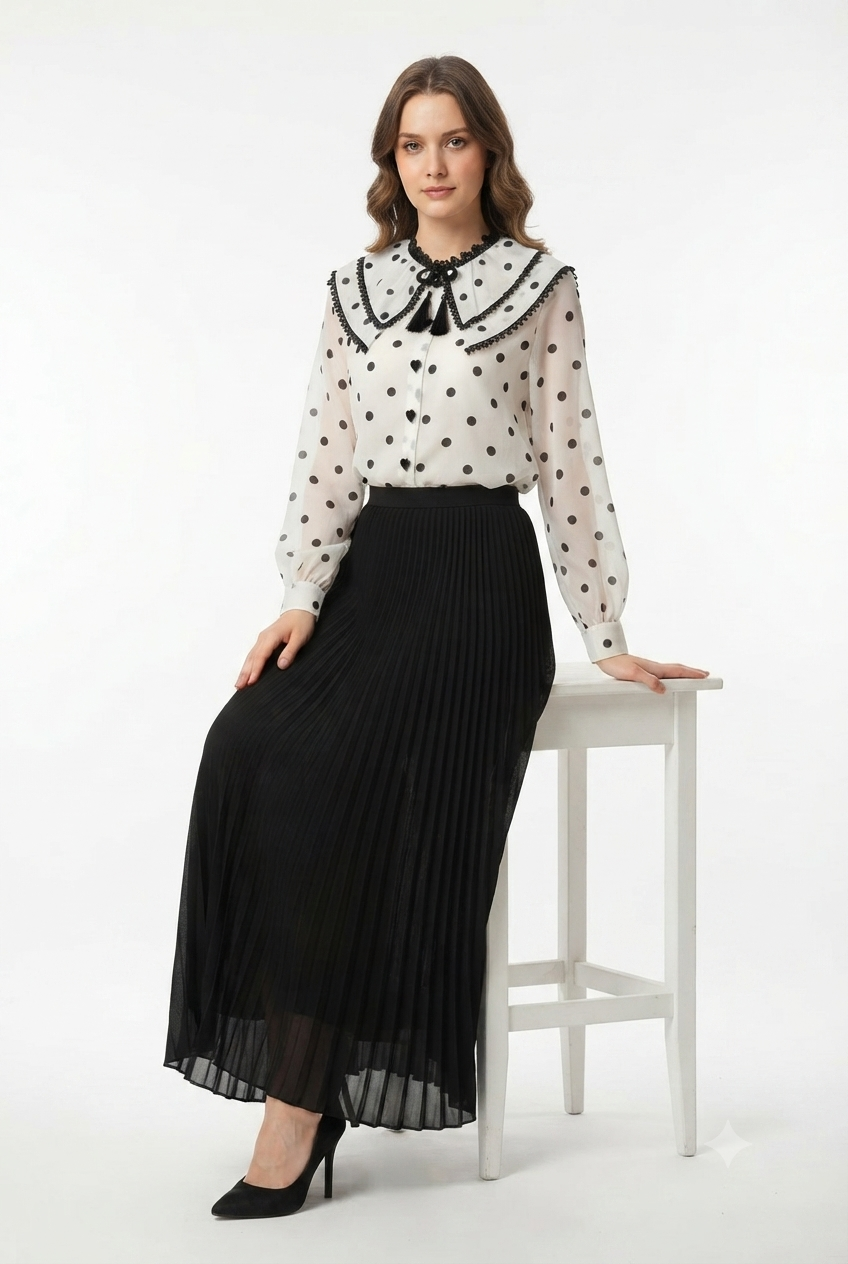 Imported ladies skirt top 2 piece 529-89176 S