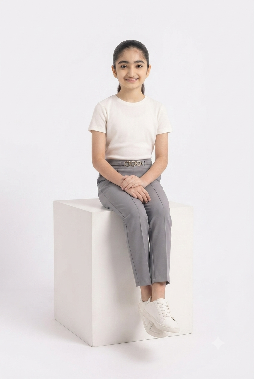 imported kids girl moom pent zt50 001098 gray