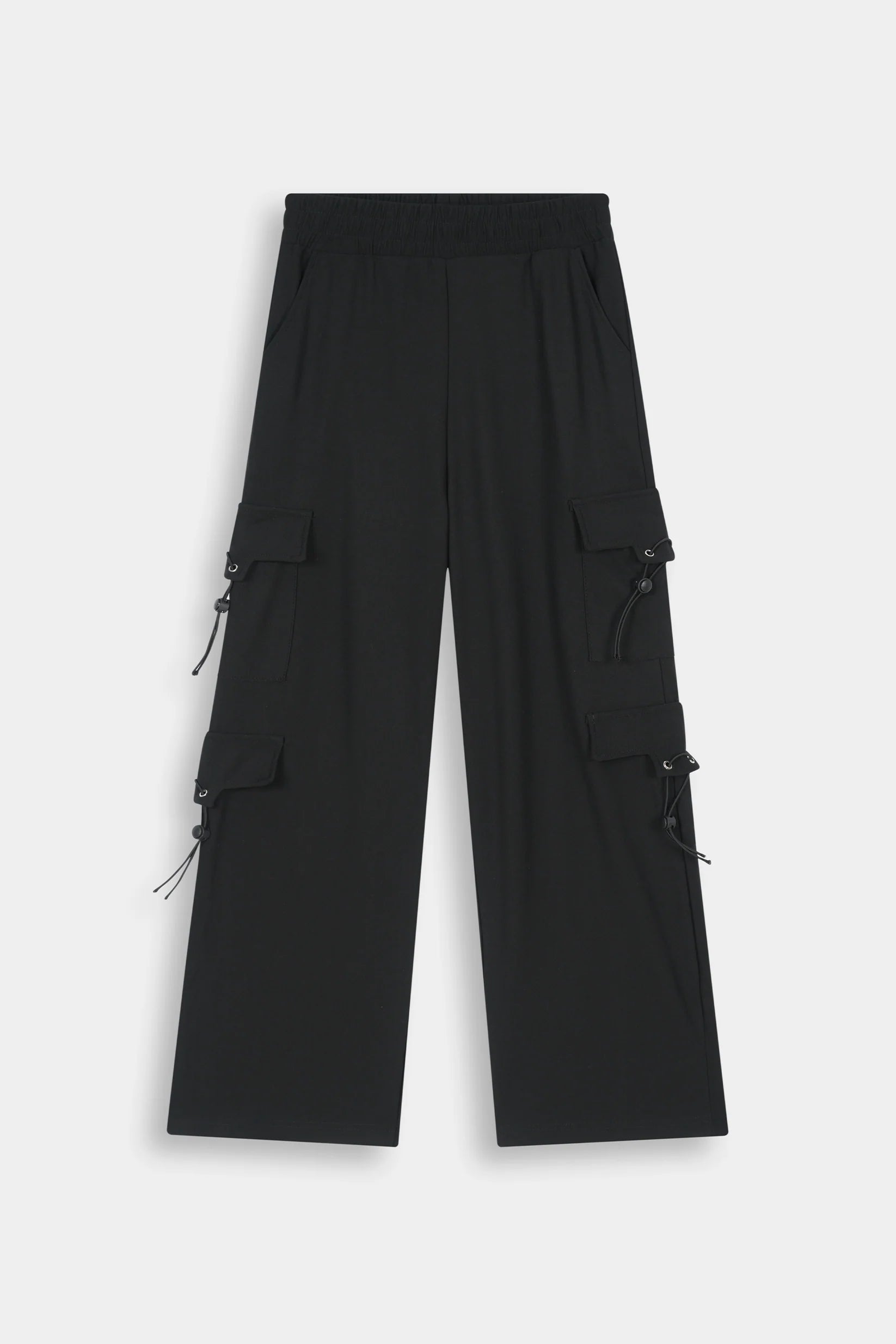 Ladies Imported black cargo trouser ZT-61 S