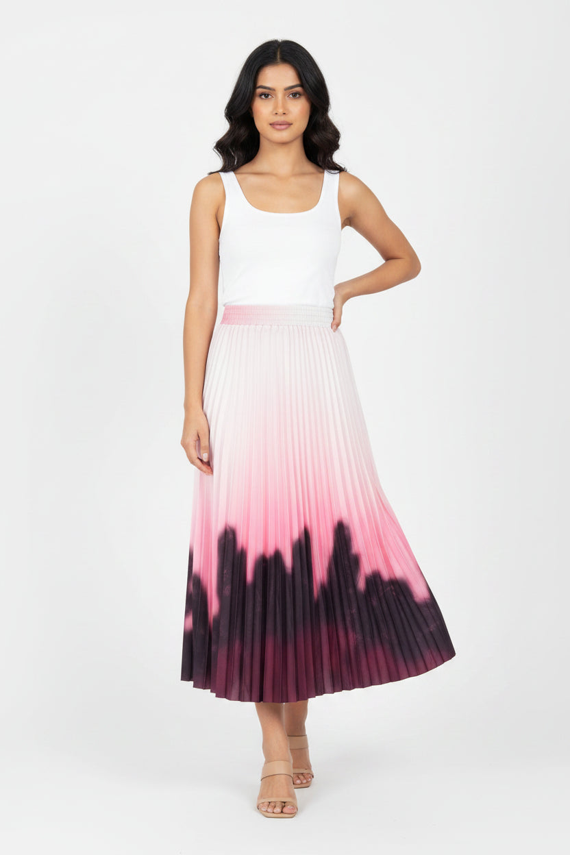 Ladies Imported pink skirt Multi Color 938 S