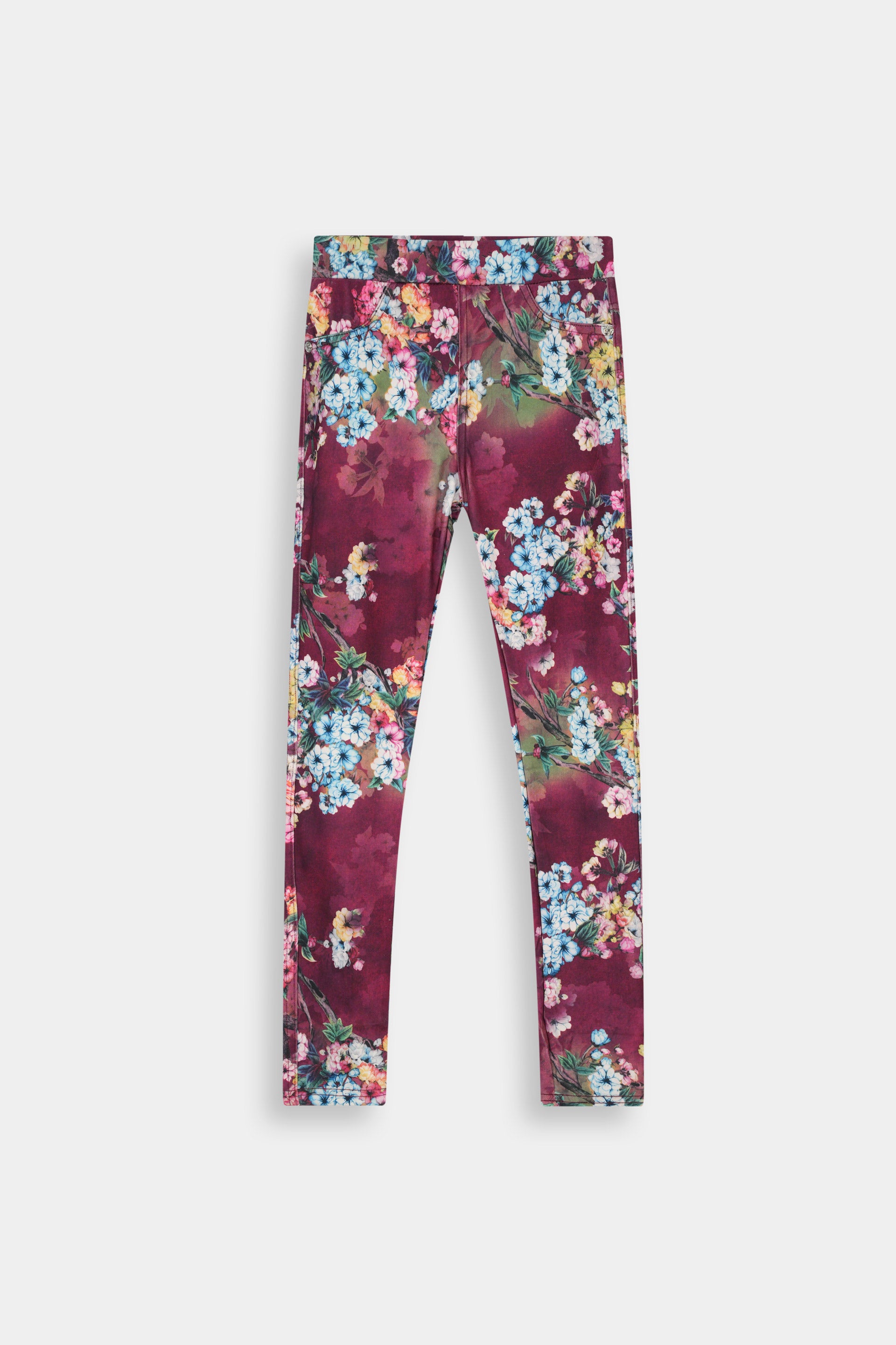 Girls Imported Mahroon Tights #3400