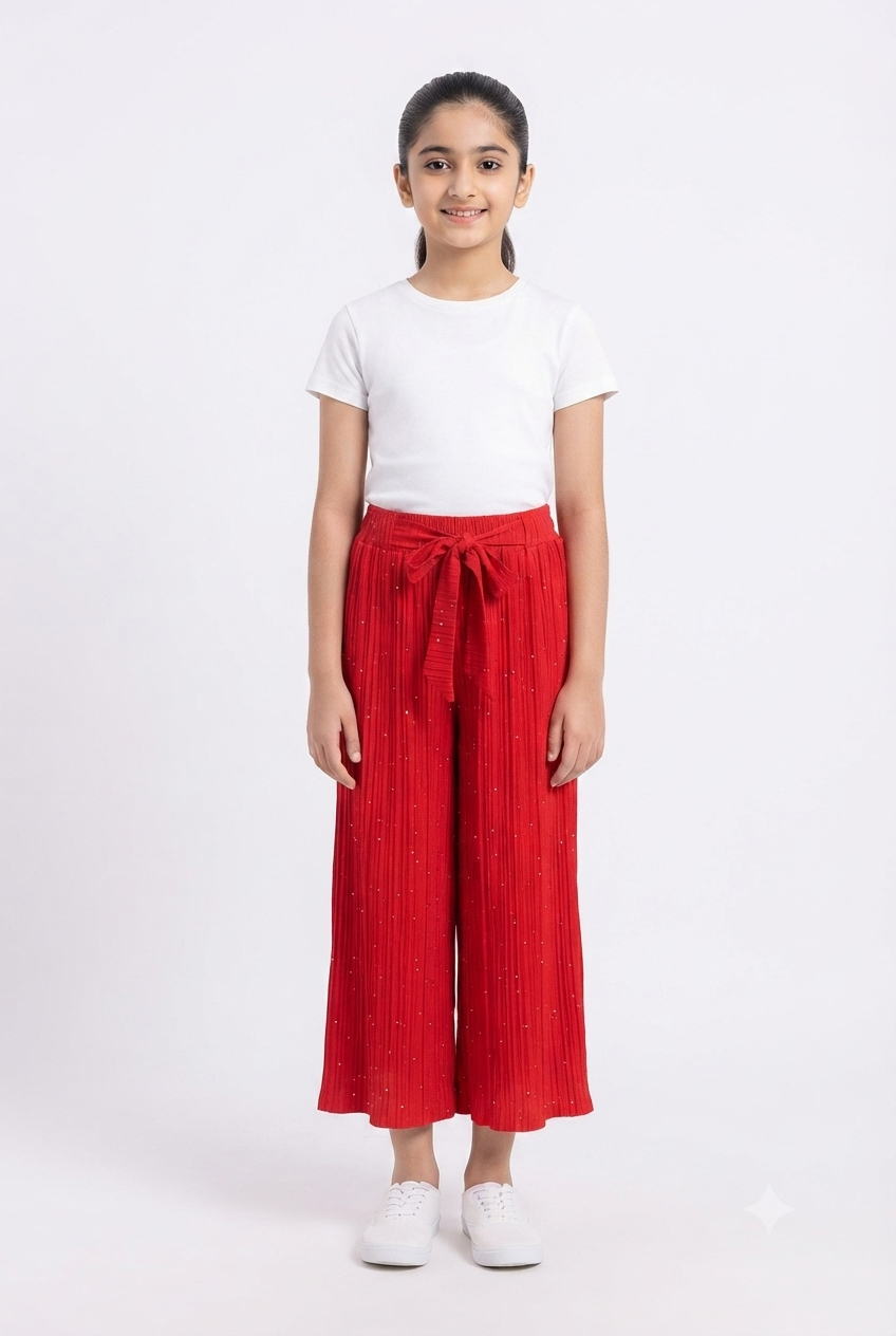 imported girl plazzo 00798 red