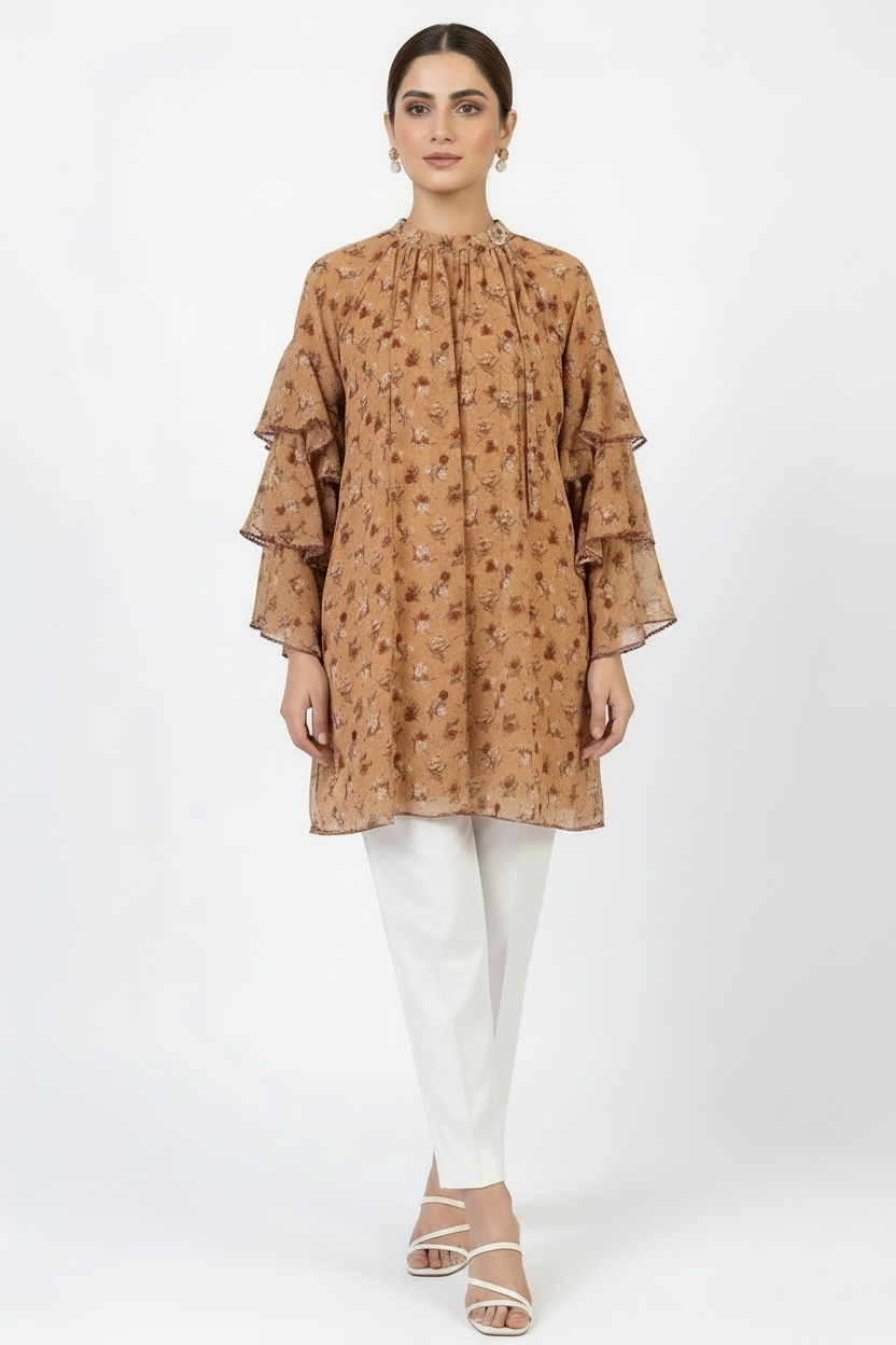 imported ladies top golden 14844 R
