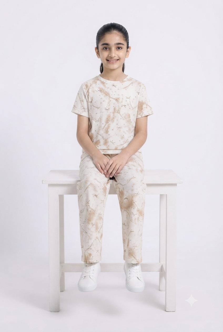 imported kids girl suit 001495 flora