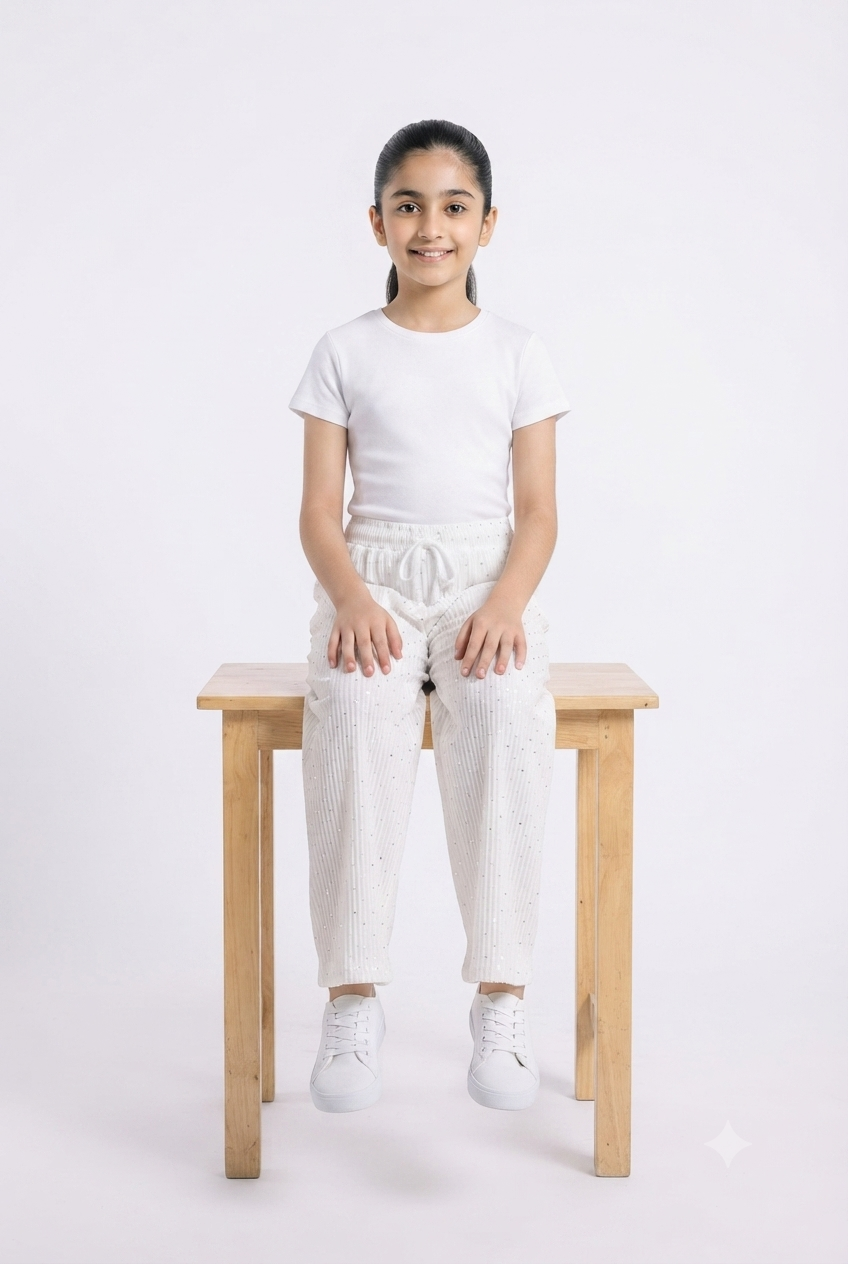 imported girl plazzo 00798 white dori