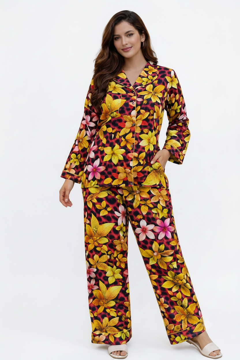 imported ladies night suite red yellow