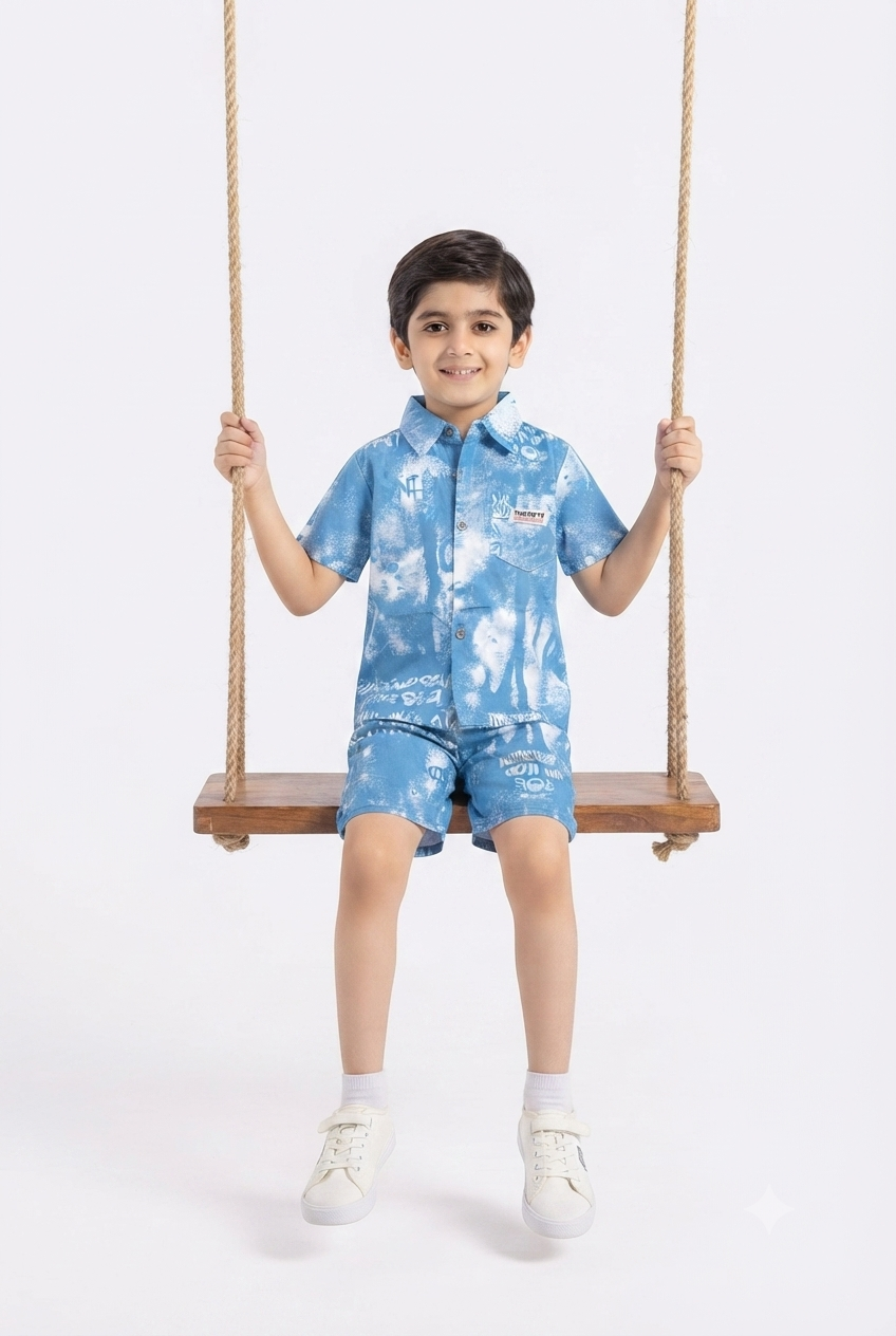 imported kids boy suit 1095 blue