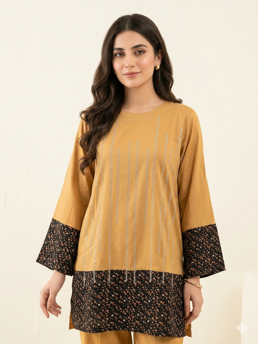 Imported women musterd top S modal