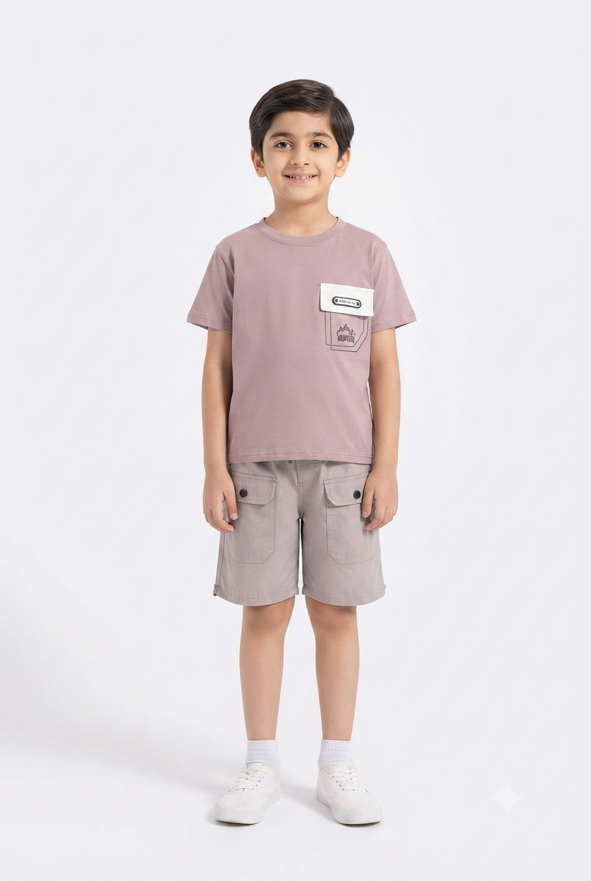imported kids boy suit 1895 pink