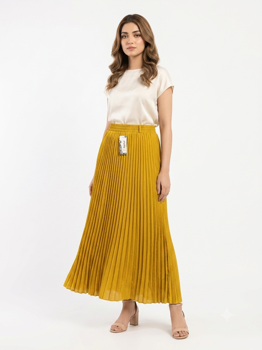 Imported ladies lemon skirt 101