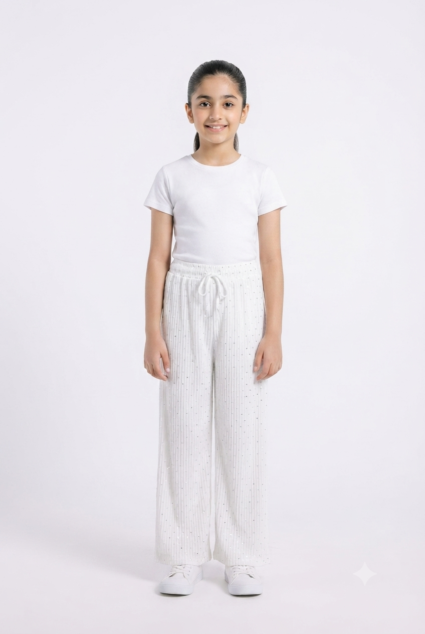 imported girl plazzo 00798 white dori