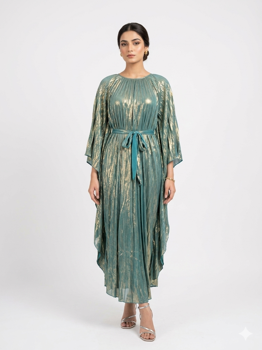 imported ladies kaftan green 1820