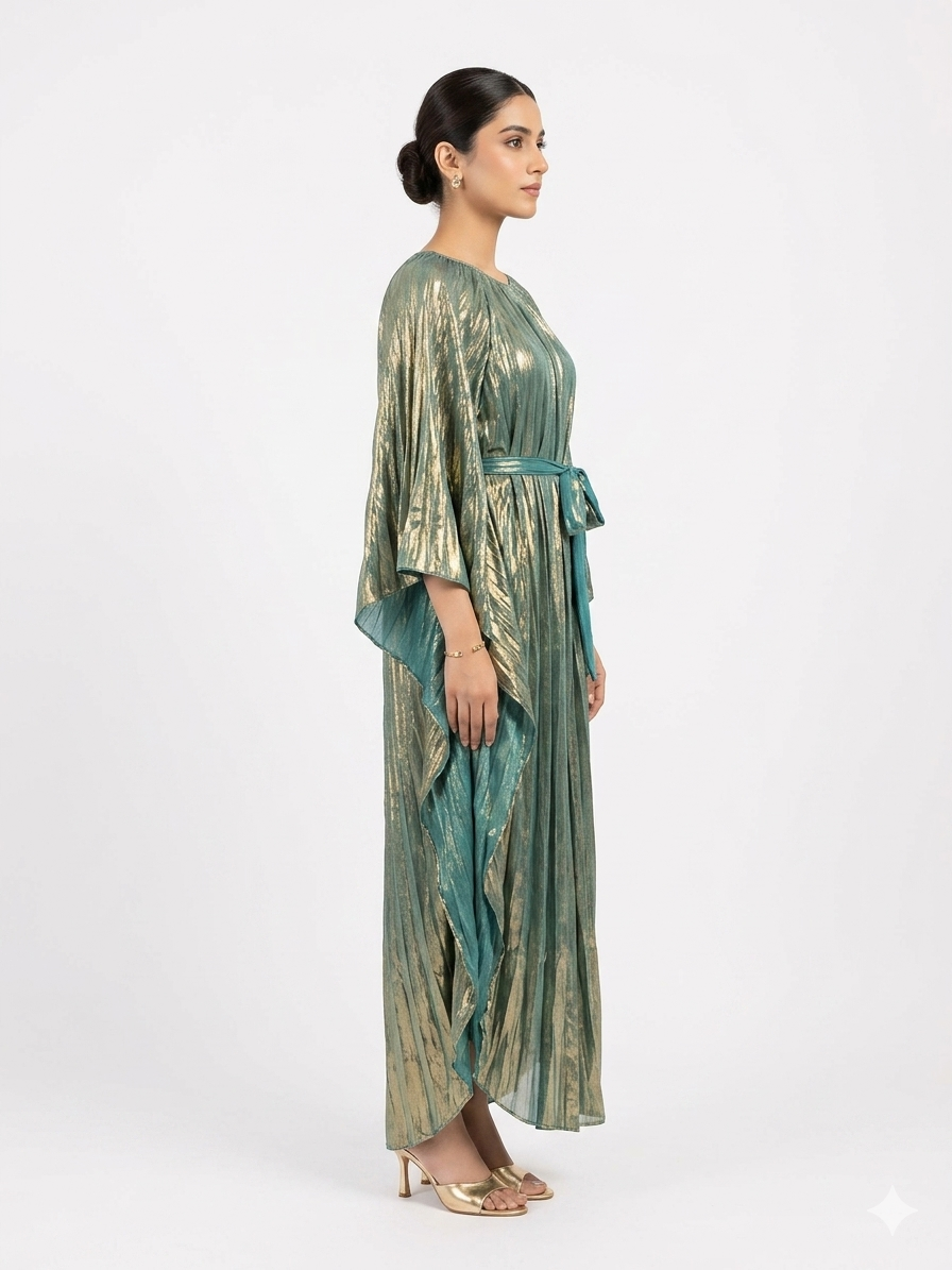 imported ladies kaftan green 1820