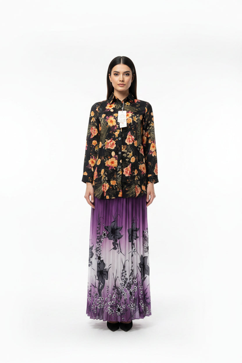 Imported ladies shirt multi skirt 838-937