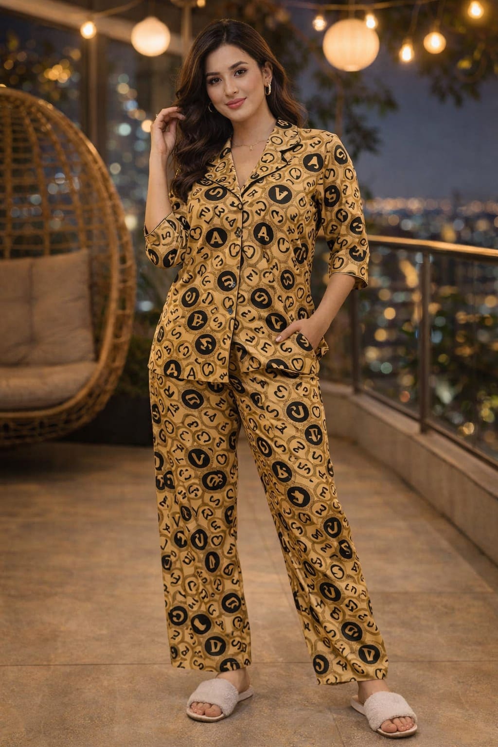 imported ladies night suite yellow